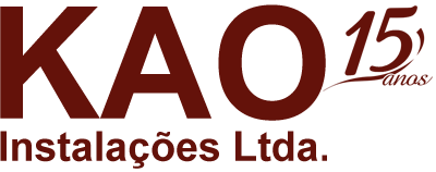 logotipo kao 15anos
